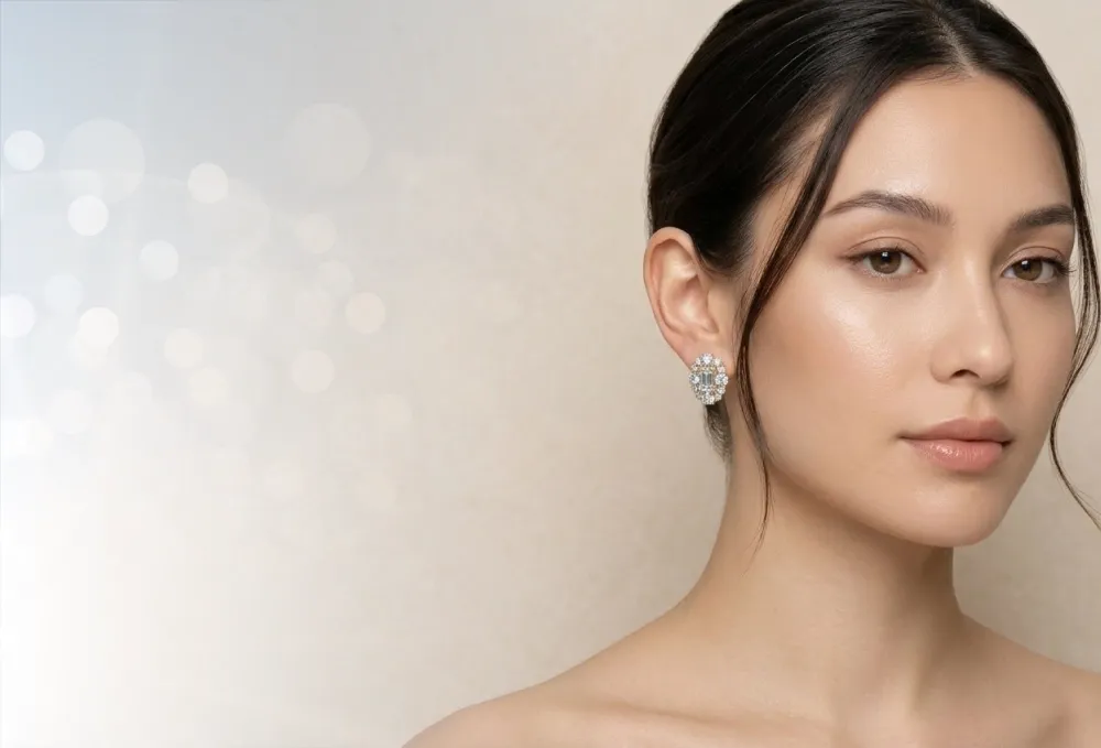 Diamond eternity wedding bands in yellow gold and platinum — women’s wedding rings by SAMA.