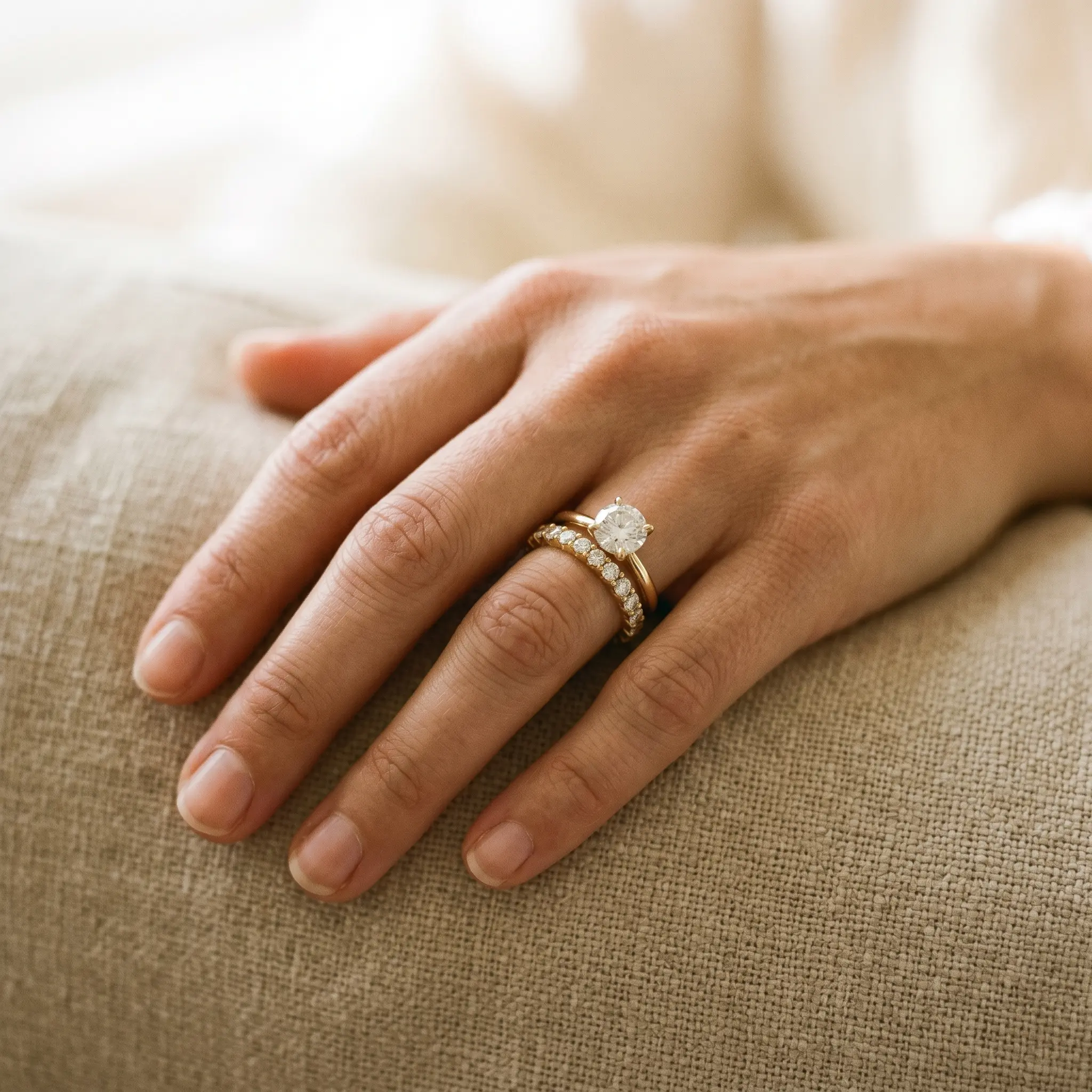 Measuring ring size on finger – ring sizing guide for wedding bands