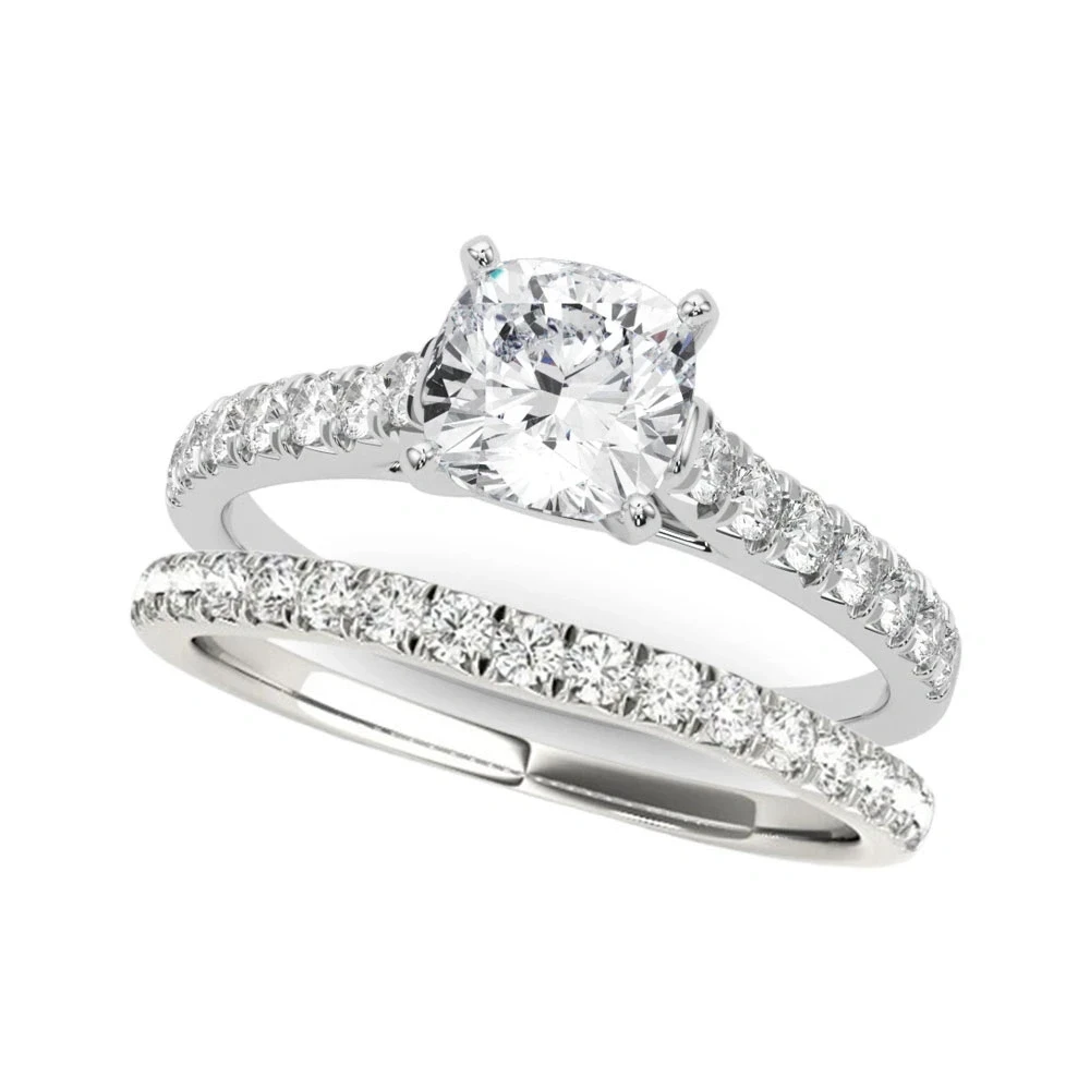Aida 1ct Cushion Certified Lab Diamond
