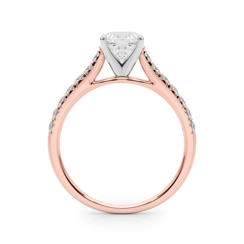 Aida 1ct Cushion Certified Lab Diamond
