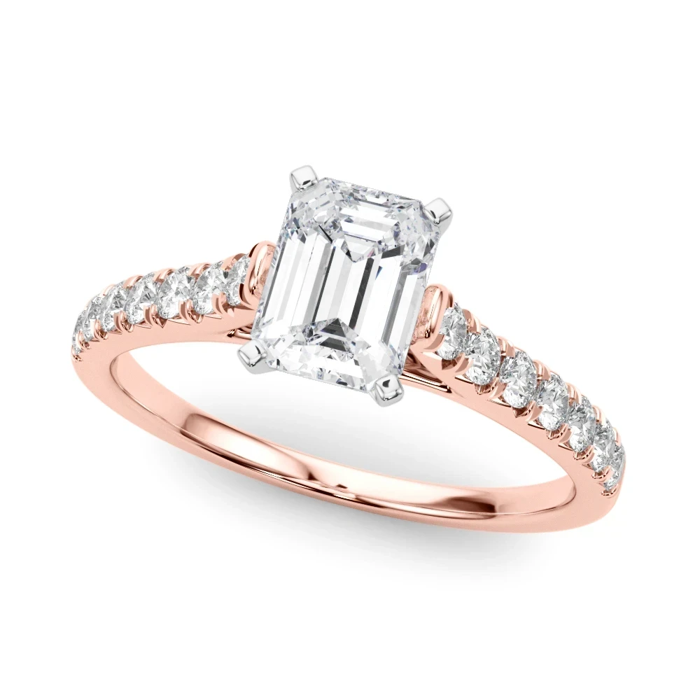 Aida 1ct Emerald Certified Lab Diamond