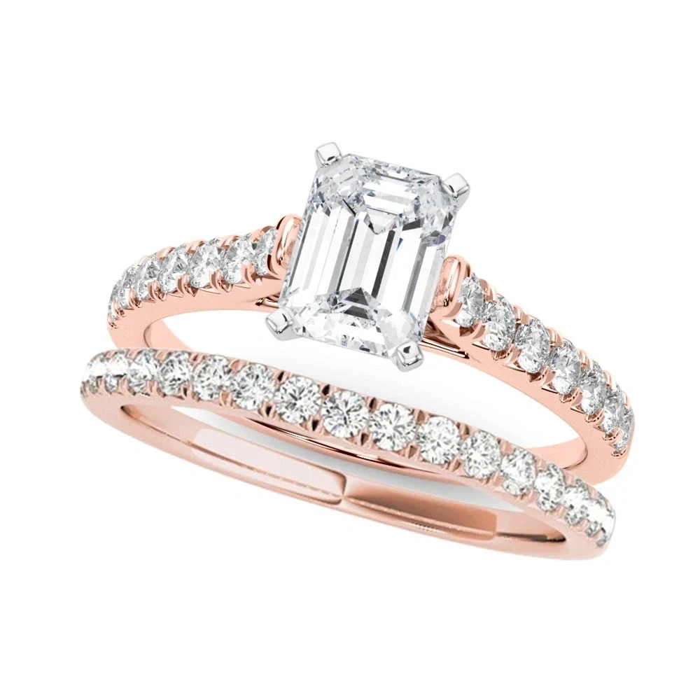 Aida 1ct Emerald Certified Lab Diamond