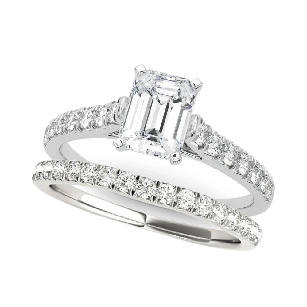 Aida 1ct Emerald Certified Lab Diamond