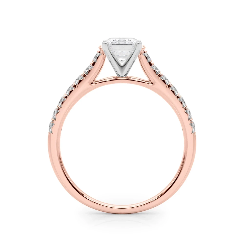 Aida 1ct Emerald Certified Lab Diamond