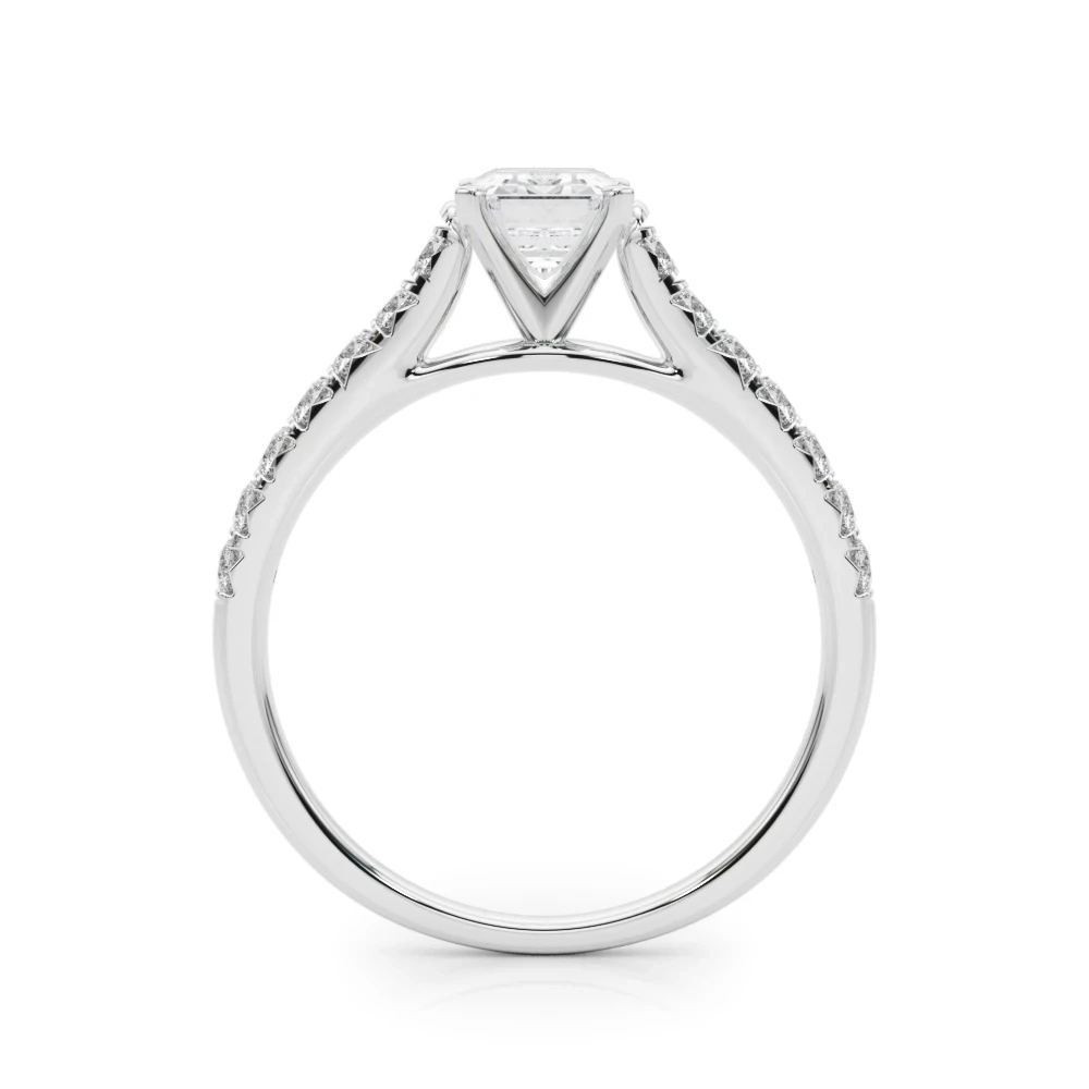 Aida 1ct Emerald Certified Lab Diamond