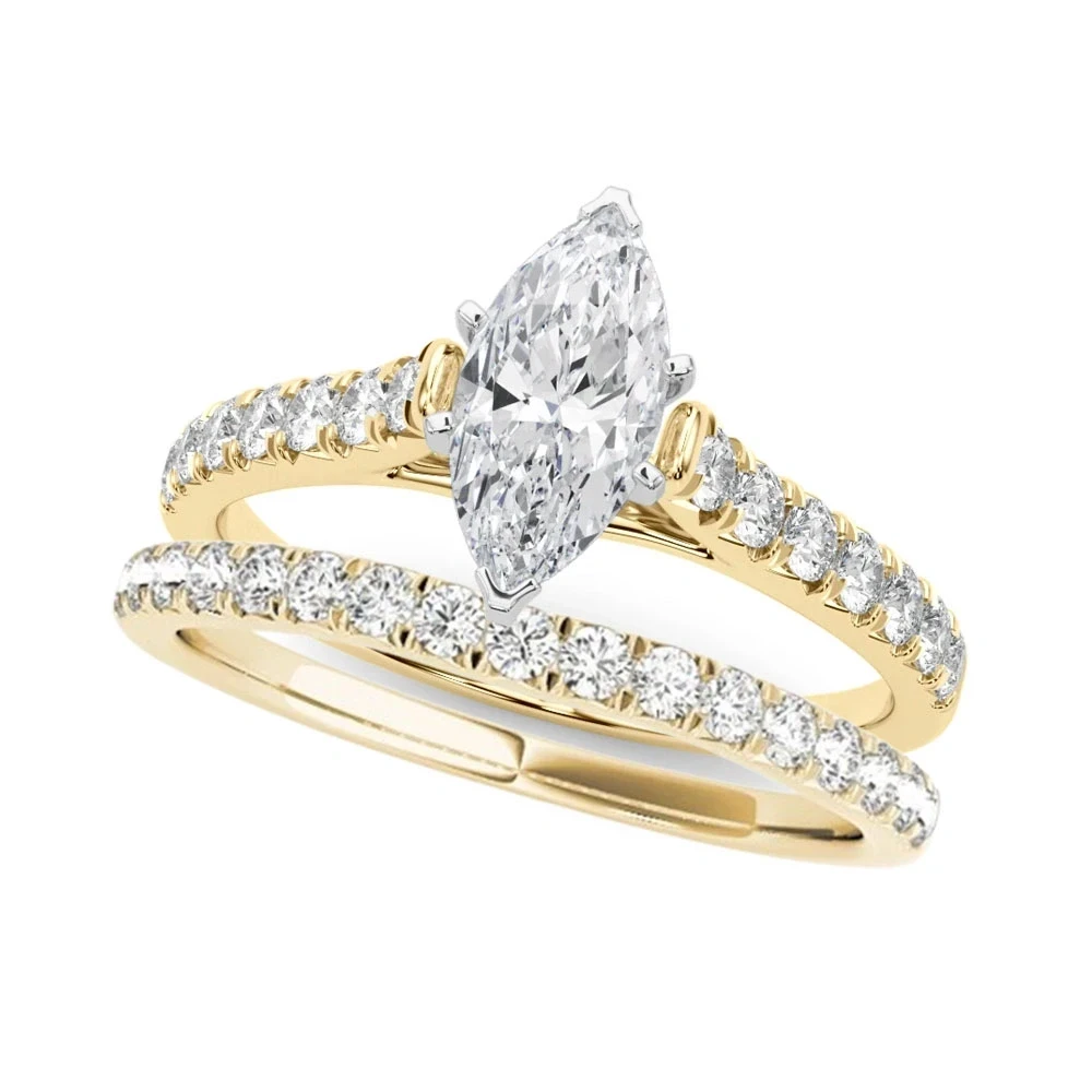 Aida 1ct Marquise Certified Lab Diamond