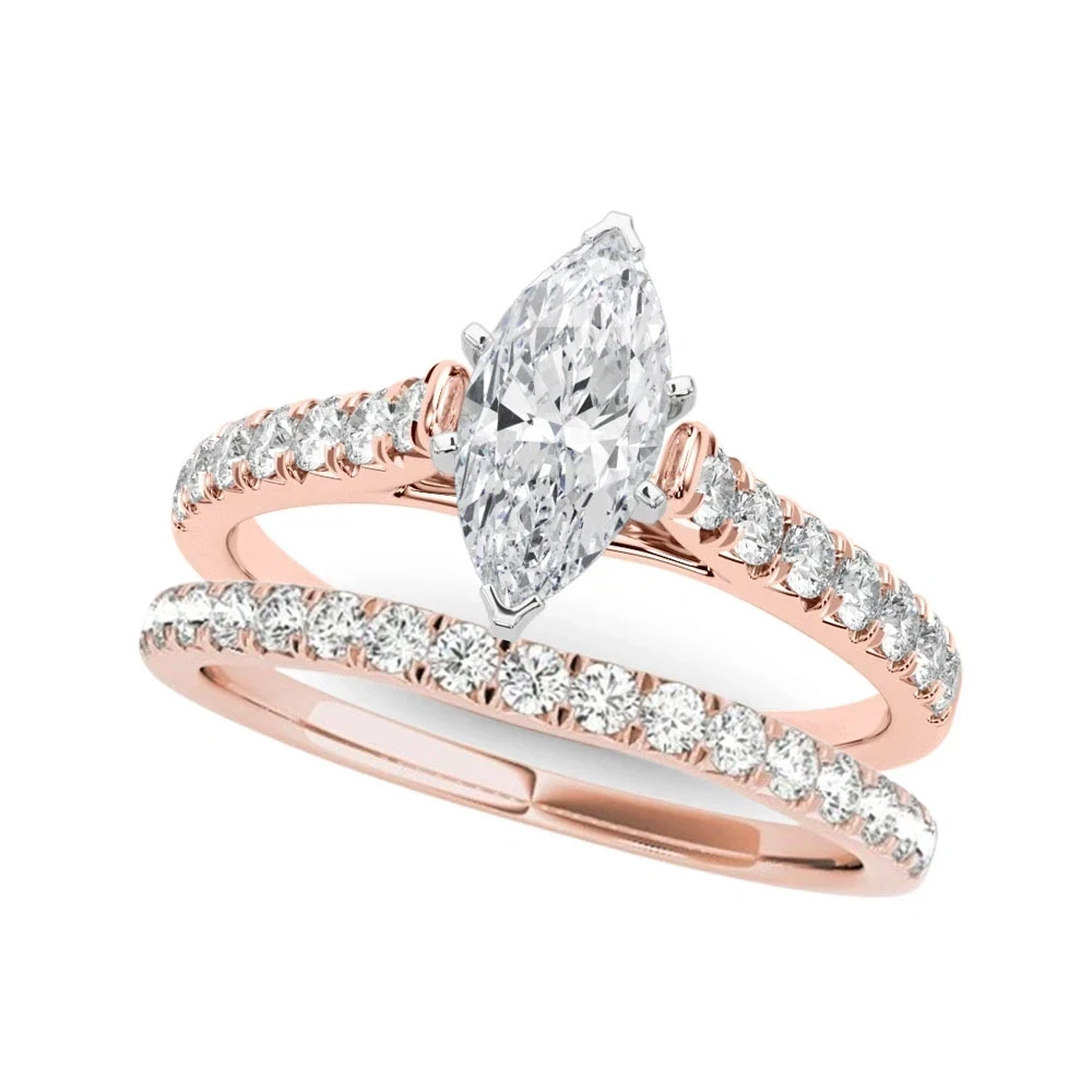 Aida 1ct Marquise Certified Lab Diamond