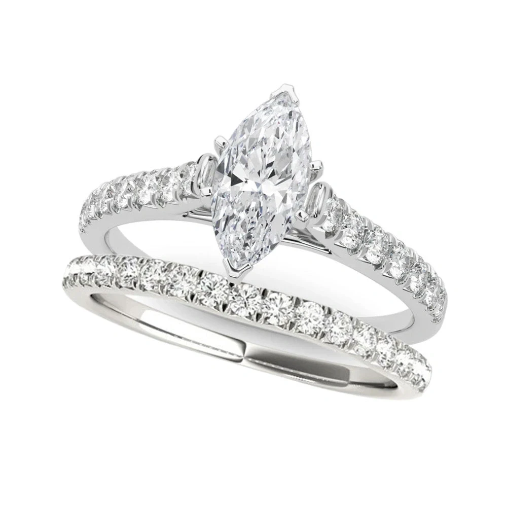 Aida 1ct Marquise Certified Lab Diamond