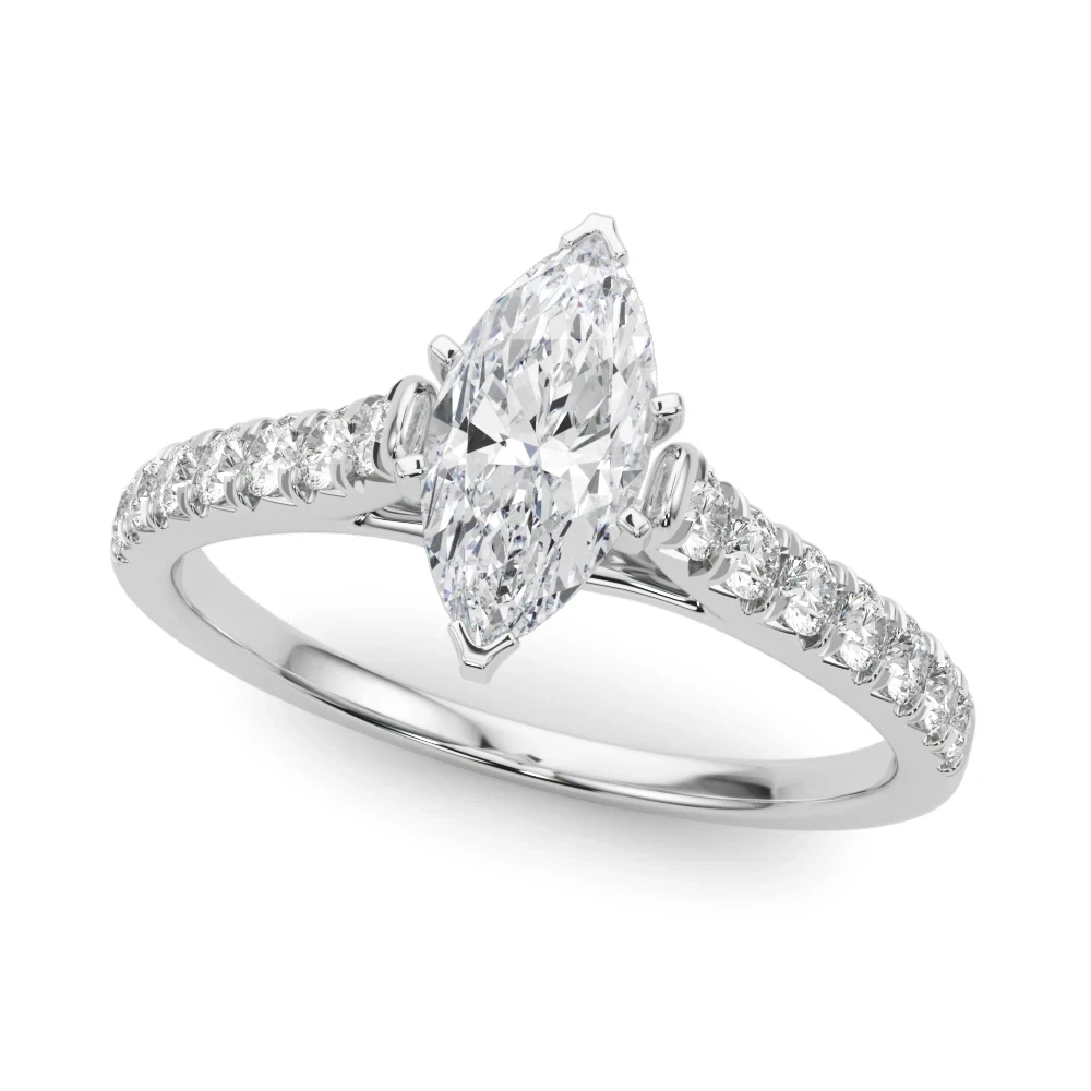 Aida 1ct Marquise Certified Lab Diamond