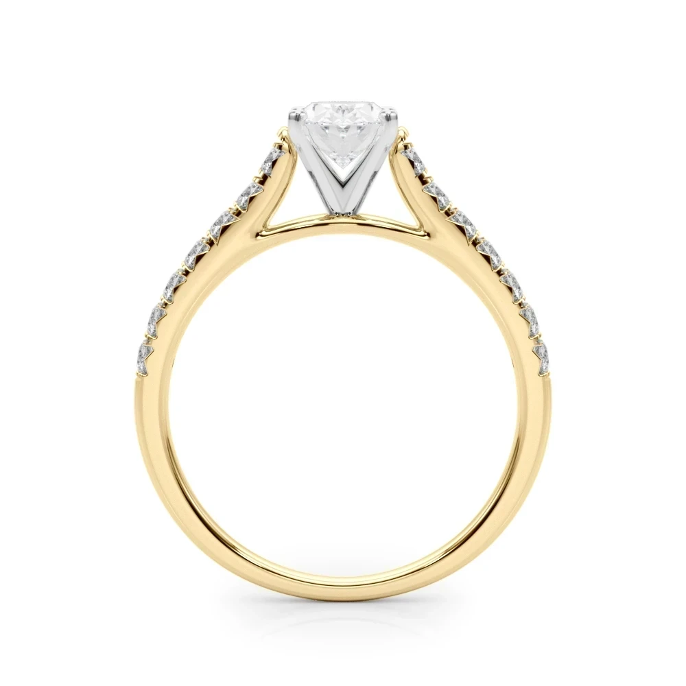 Aida 1ct Oval Certified Lab Diamond