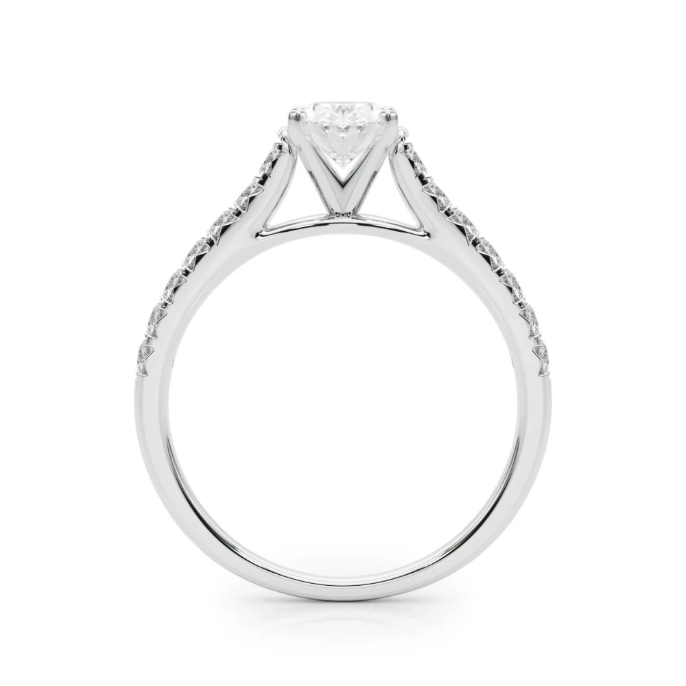 Aida 1ct Oval Certified Lab Diamond