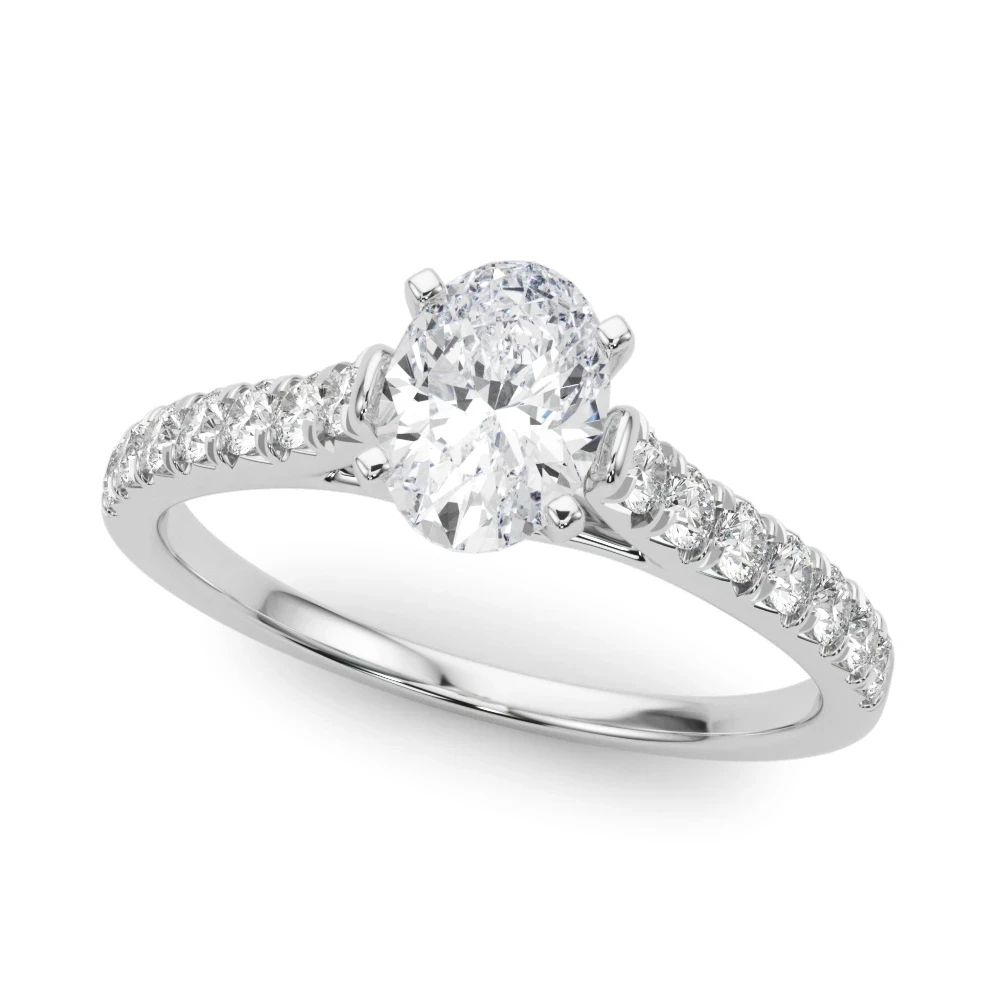 Aida 1ct Oval Certified Lab Diamond