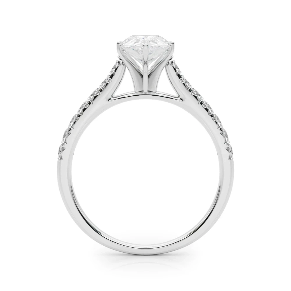 Aida 1ct Pear Certified Lab Diamond