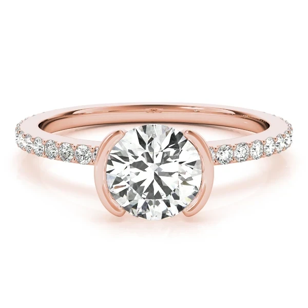 Somi 1ct round certified lab diamond