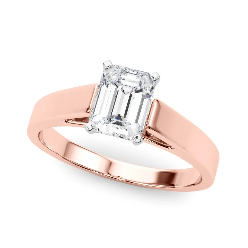 Ciara 1ct Emerald Certified Lab Diamond