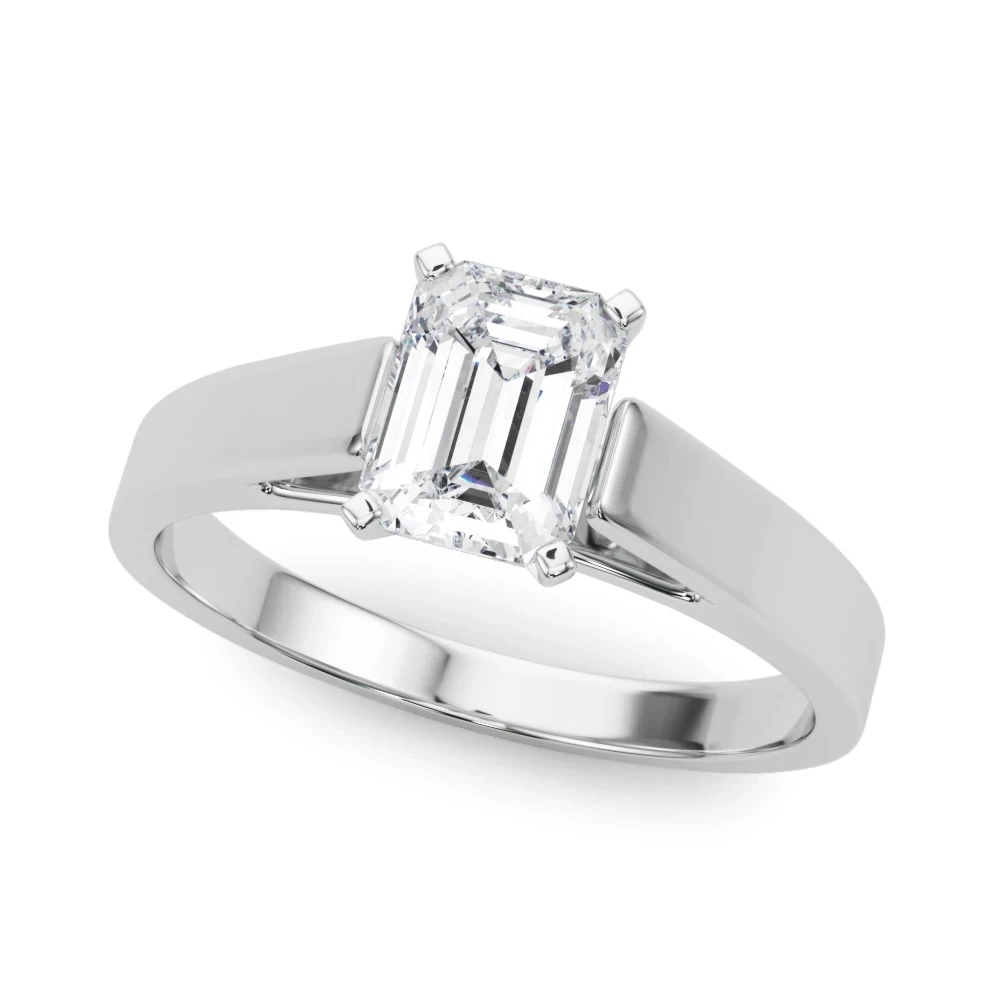 Ciara 1ct Emerald Certified Lab Diamond
