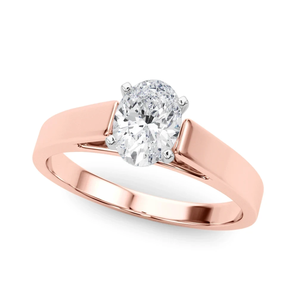 Ciara 1ct Oval Certified Lab Diamond