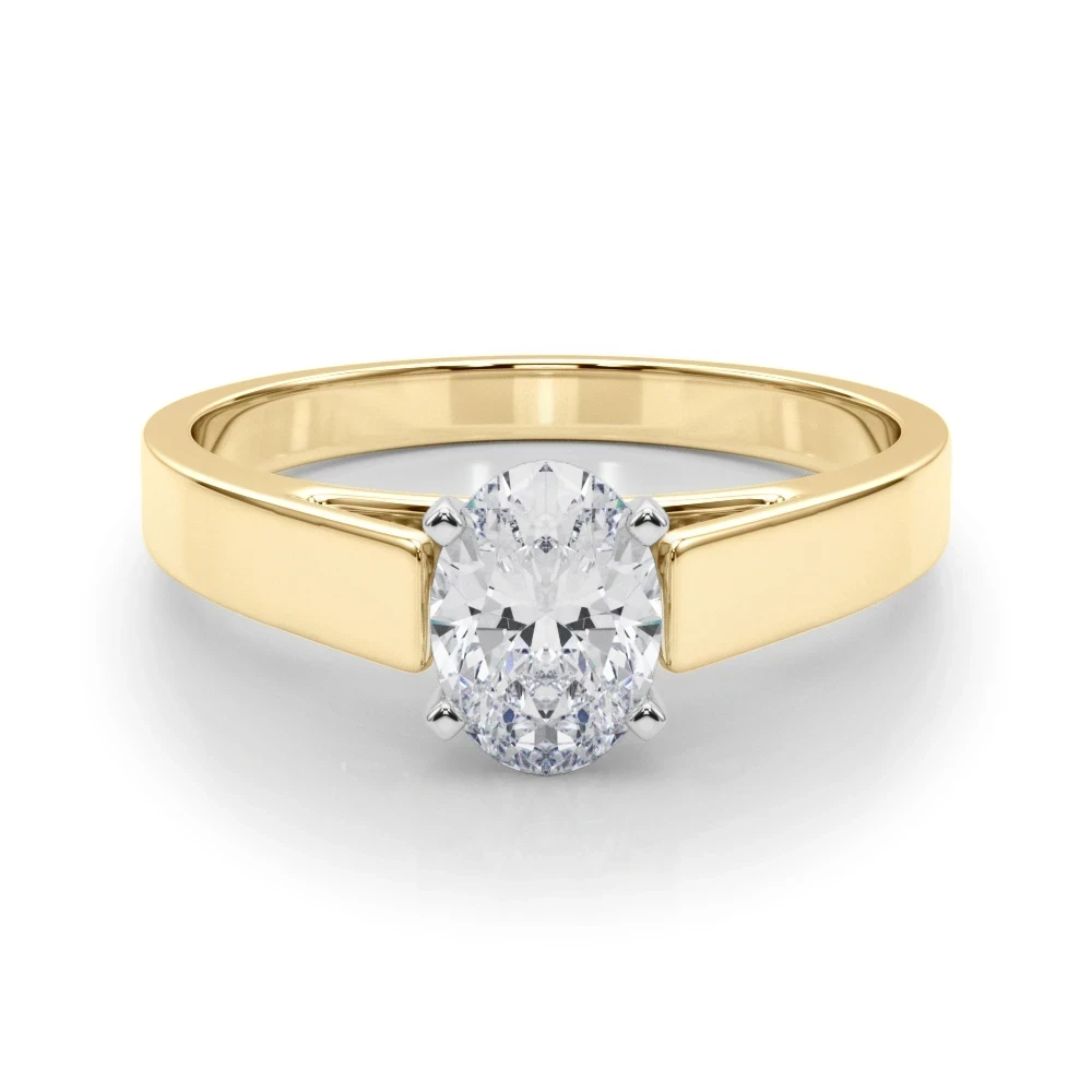 Ciara 1ct Oval Certified Lab Diamond