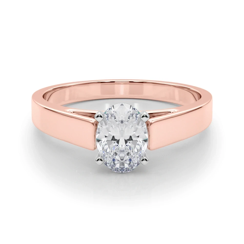 Ciara 1ct Oval Certified Lab Diamond