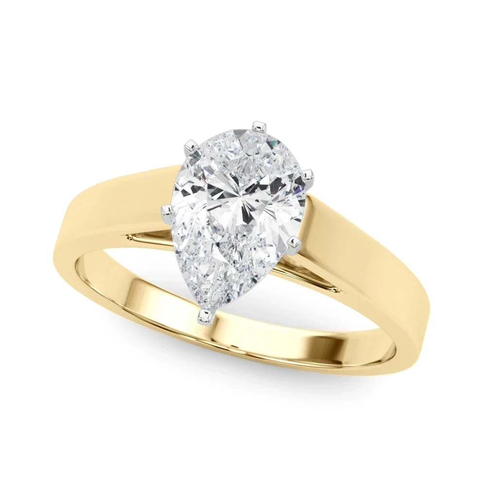 Ciara 1ct Pear Certified Lab Diamond