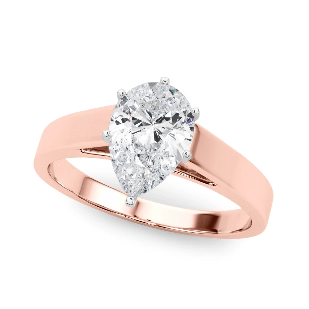 Ciara 1ct Pear Certified Lab Diamond