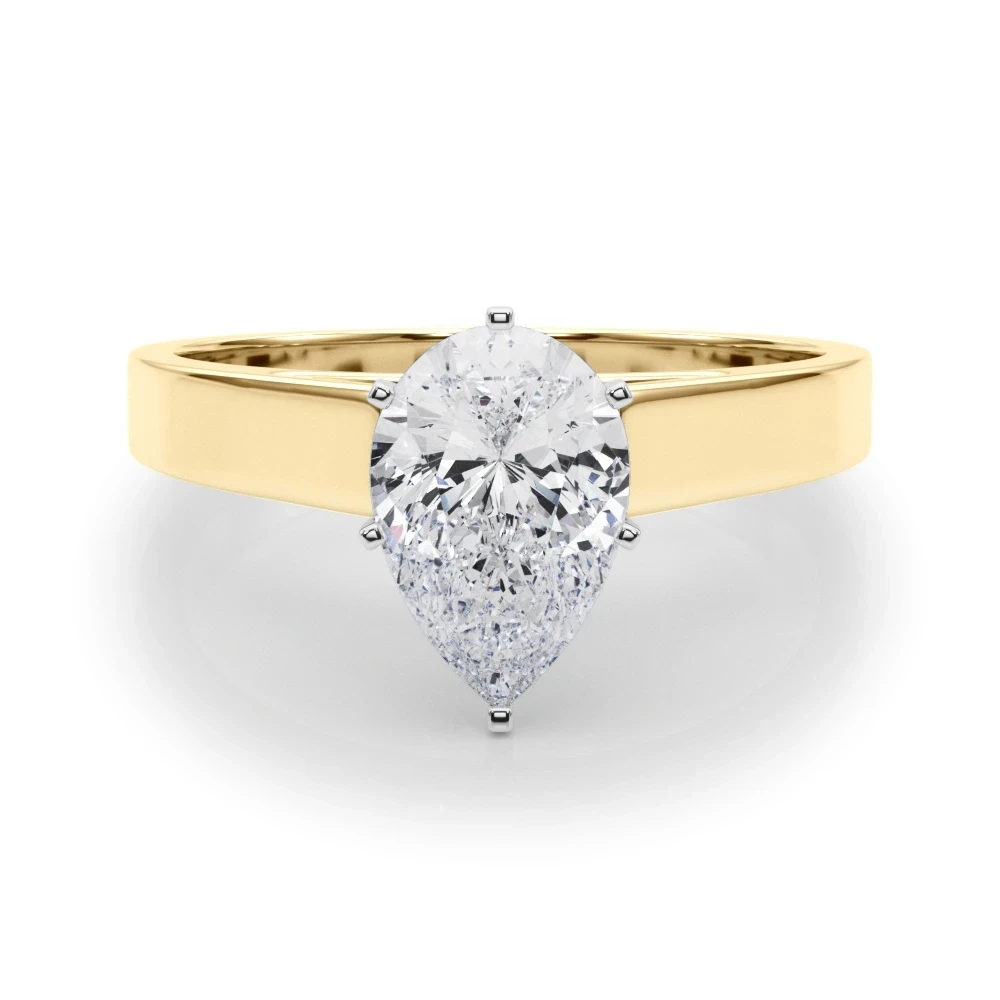 Ciara 1ct Pear Certified Lab Diamond