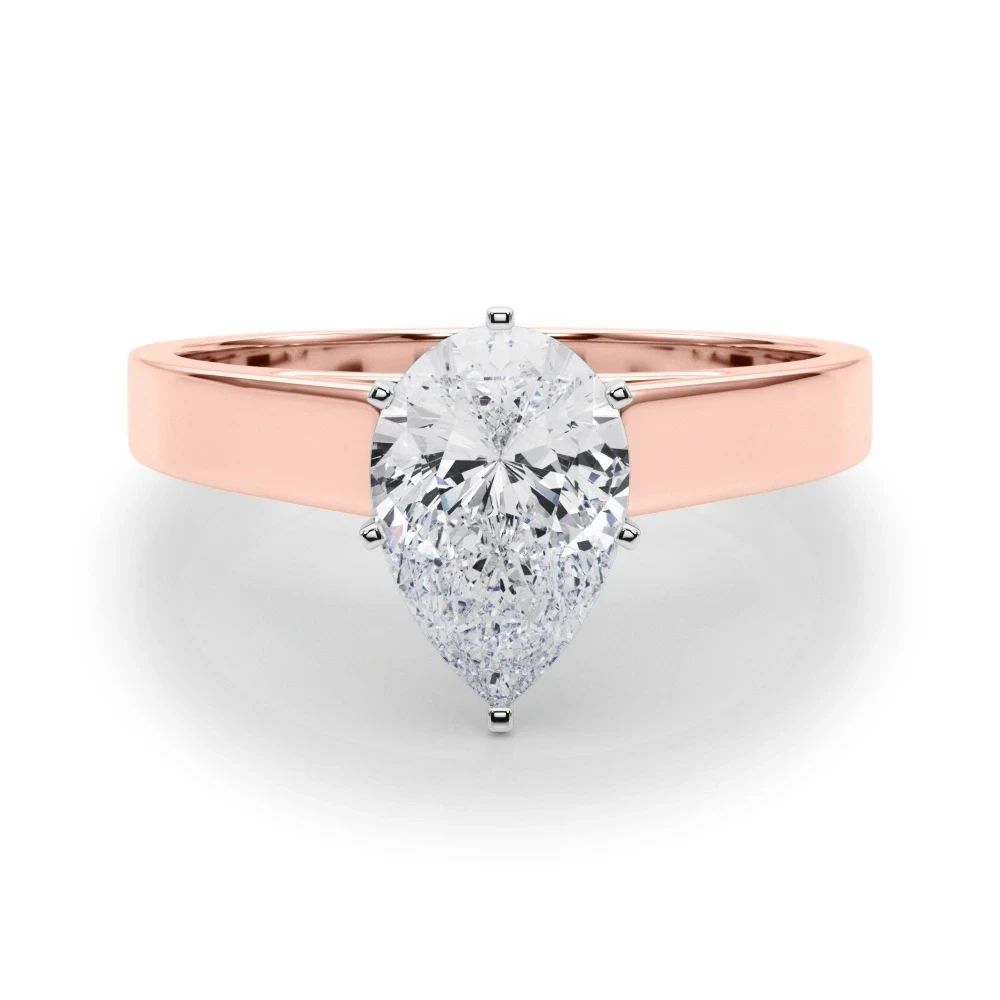 Ciara 1ct Pear Certified Lab Diamond