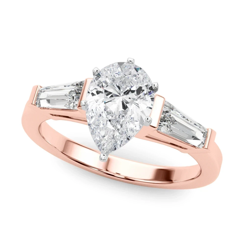 Giorgia 1ct Pear Certified Lab Diamond