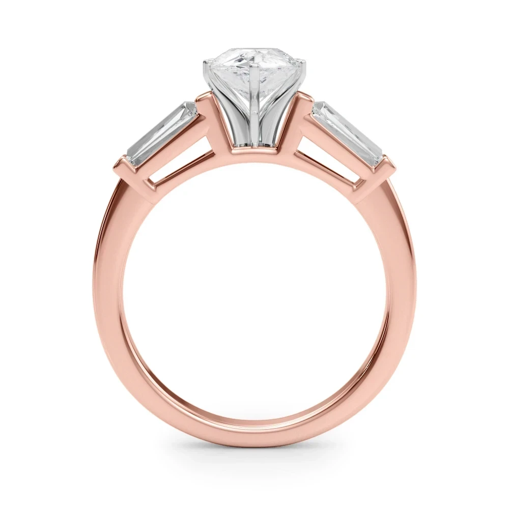 Giorgia 1ct Pear Certified Lab Diamond