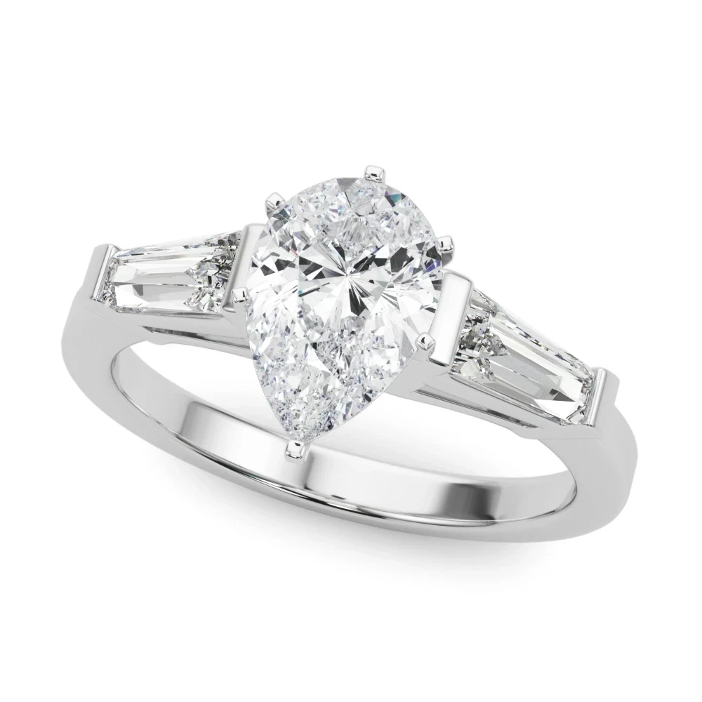 Giorgia 1ct Pear Certified Lab Diamond