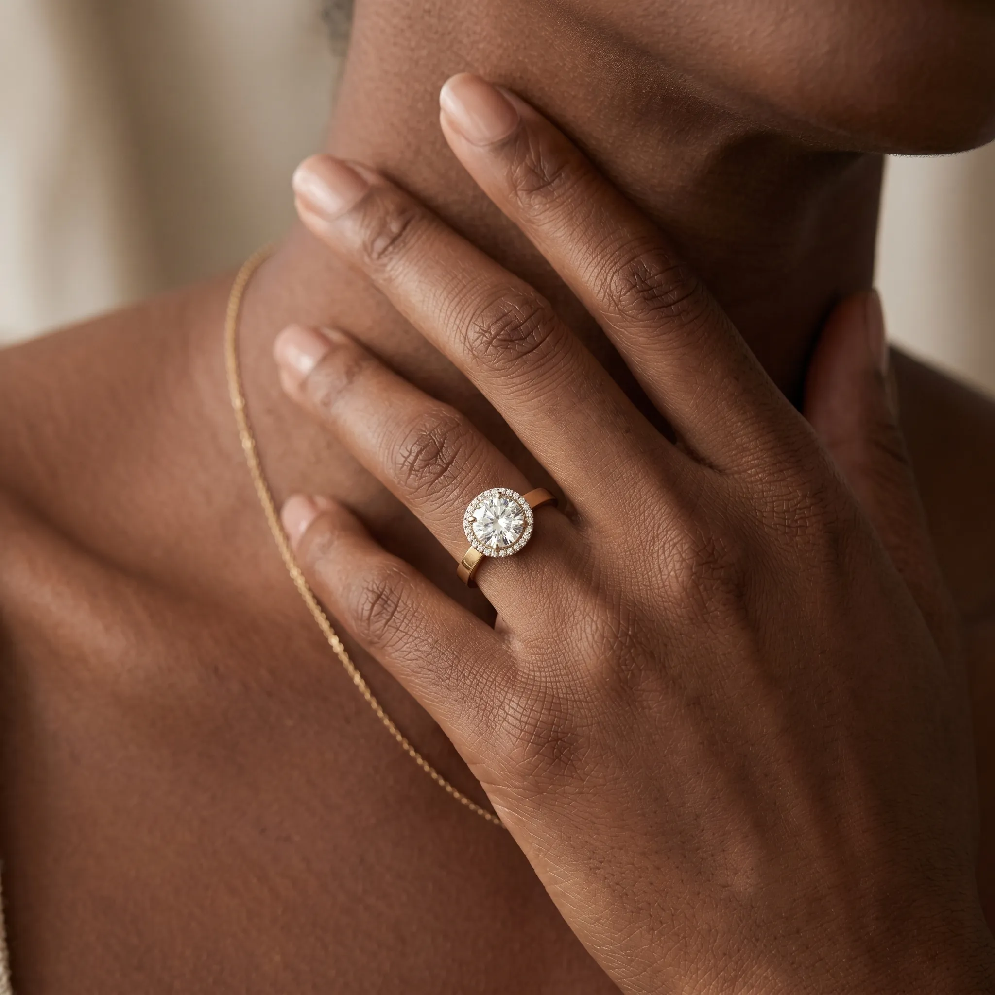 Rafaela 1ct Round Certified Lab Diamond