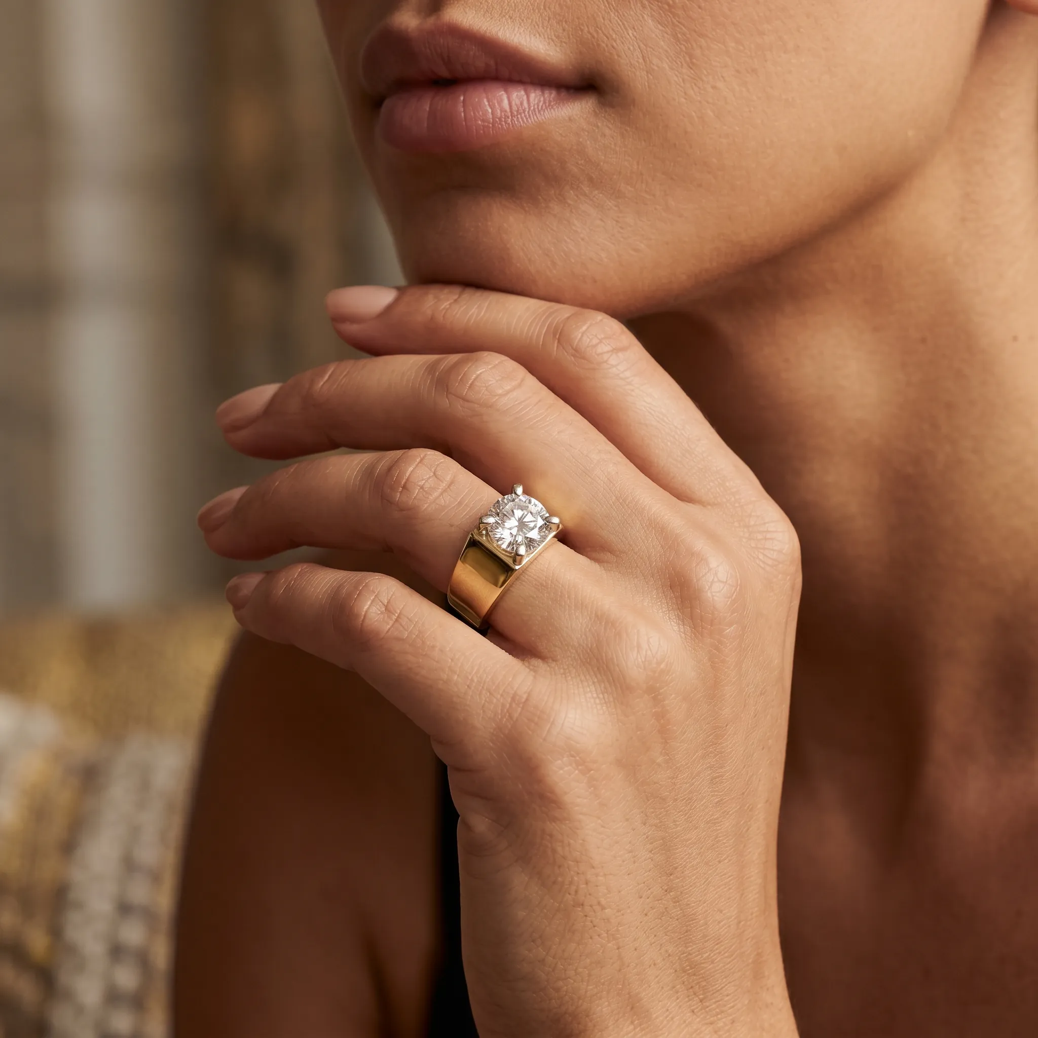 Bora 1ct Round Certified Lab Diamond